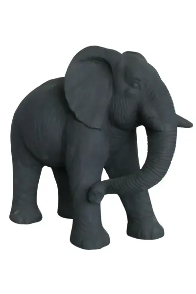 Product image 4 of the product “Elephant, 98cm Length | GRC (Glassfibre Reinforced Concrete), Bronze Finish ”